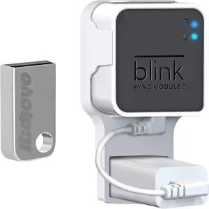 256GB 블링크 USB 플래시 드라이브 및 짧은 케이블이 있는 싱크 모듈 2용 벽걸이 - 공간 절약 지저분한