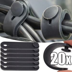 20-1피스 BMW 호환 R 1250 Gs 모험 Hornet Ktm Exc 액세서리에 대 한 케이블 배선 하네스를 고정하는 바이