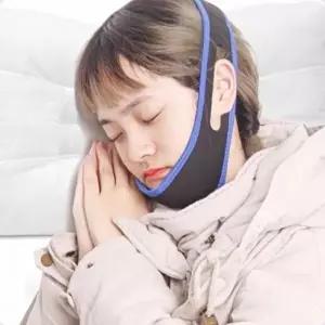 고품질 피부 케어 얼굴 고정 수면 스트랩 밴드 머리띠 입벌림방지테이프 얼굴리프팅밴드 WFMDODX