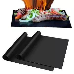 바베큐 화로대 그릴매트 유리섬유 2매 고기불판 고기매트-WFMQ13D