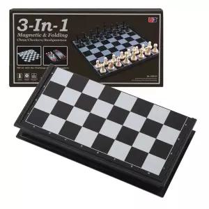 접이식 자석 체스판25cmx25cm 3in1 보드게임 체스판 체스놀이 체스게임