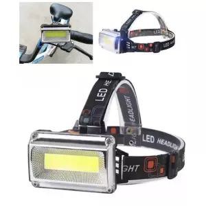 [디제이디주식회사]광폭UP LED COB 충전식 헤드램프 랜턴 헤드랜턴 10W (8508647A)