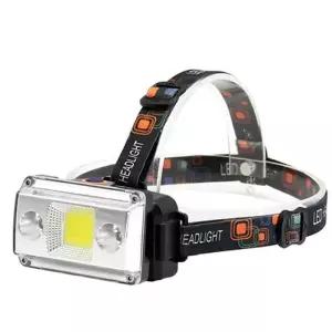 [디제이디주식회사]LED COB 충전식 해루질 헤드램프 랜턴 헤드랜턴 (8508642A)