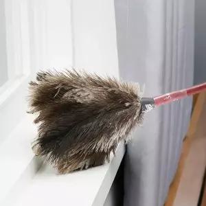 타조털먼지털이 총채 털이개 떨이개 집먼지 50cm 타조털이개 타조털