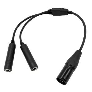 JUYODE Airbus 5핀 XLR 일반 항공 헤드셋 어댑터 GA 듀얼 플러그 커넥터 파일럿 항공기 PJ-068 PJ-055 보스