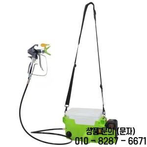 새로운 전기 고출력 백팩 휴대용 무선 분무기 리튬 배터리 전문가용 고전압 페인트