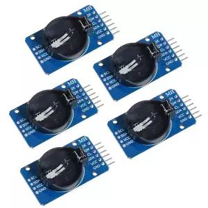 배터리가 없는 아두이노용 HiLetgo 5pcs DS3231 AT24C32 시계 모듈 실시간 IIC RTC