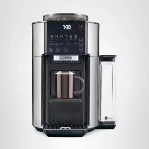De Longhi 트루 브루 드립 커피 메이커 그라인더 내장 싱글 서브 8온스~24온스 핫 또는 스 스테인리스