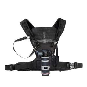 Nicama 카메라 운반용 가슴 하네스 조끼(카메라 1대용 보안 스트랩 ) Canon Nikon Sony Panasonic DSLR 카
