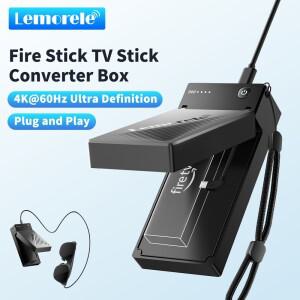레모렐레 4K HDMI to Type-C 스위처 AR 글래스 충전 어댑터 비디오 배터리 포함 TV 스틱용 컨버터