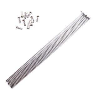 VCTITIL 10개 245MM-305MM 14G 자전거 스포크 스테인리스 스틸 및 산악 로드 바이크 전기 700C 휠용 니플스
