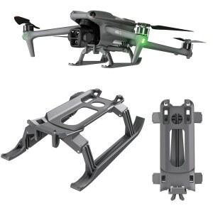 DJI AIR 3S / 3 드론 확장 다리 높이 향상 스탠드 조절 브래킷 킥스탠드 3S용 접이식 랜딩 기어