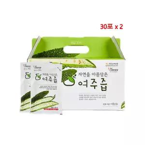 여주즙 국내산 어린 미숙 여주 효능 추출물 엑기스 p인슐린 무농약 60포