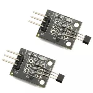 아두이노 라즈베리 파이 PIC AVR 스마트카용 테그 2PCS KY-003 홀 효과 자기 센서 모듈