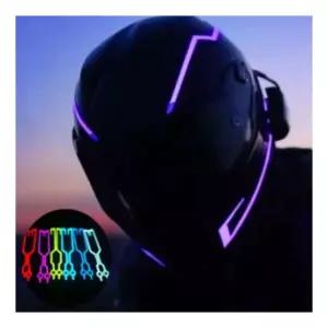 WL 오토바이 헬멧 LED 튜닝 면발광 스티커