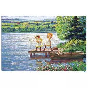 빨강머리앤 호수풍경 유리액자형 직소퍼즐 100PCS