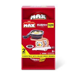 MAX 프리미엄 스시 미니 바이 참신함 빌딩 장난감 X2 캡슐 ZURU 수집품 브릭