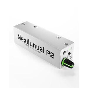 넥실루날 P2 울트라 컴팩트 인이어 모니터 앰프, XLR/TRS 입력 3.5mm 출력의 개인 헤드폰 스테레오/모노 스위칭이 가능한 이어 시스템, 7색 호흡등(DIP 스위치)