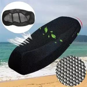 오토바이 3D 통기성 메쉬 보호 쿠션 시트 커버 단열 에어 패드 미끄럼 방지 자외선 차단 충격 흡수