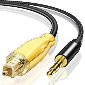 192KHZ DAC 광-3.5MM 컨버터 광 오디오 케이블-AUX 케이블 어댑터 HDTV DVD 셋톱박스용 디지털-아날로그 스피커 믹서(단방향 O-광-AUX)