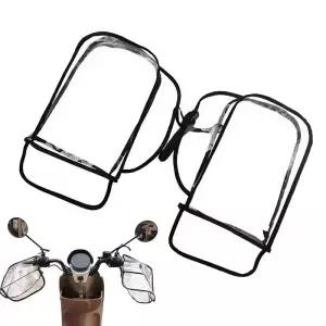핸들 바 장갑 자전거 방수 찢어짐 방지 방풍 투명 커버 Bikepacking