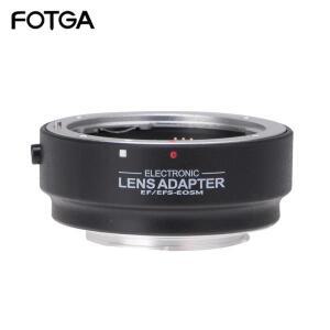Canon EF EF-S-EOS M EF-M 카메라용 FOTGA AF 전자 자동 초점 렌즈 어댑터 링