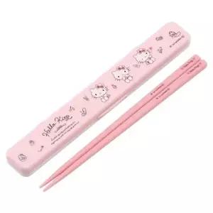 산리오 헬로키티 코스메틱 무소음 젓가락세트 18cm