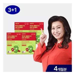 {백화점 상품} 락티브 오은영 베베키즈 아연 면역젤리 120포 / 4개월분+키친수세미 433378