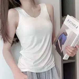 심플 볼륨업 캡내장 여자 여유핏 데일리 나시
