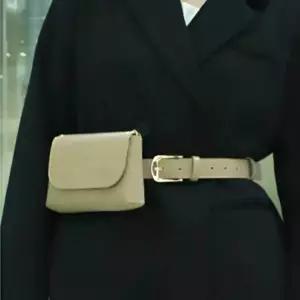 여행 골프공 파우치 벨트백 동전지갑 크로스 스트랩 공주머니