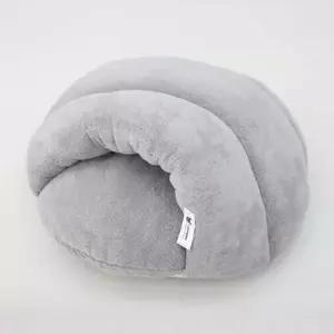 고양이 콘치 하우스 그레이 대형 1P 쿠션 숨숨집 휴식 고양이침대