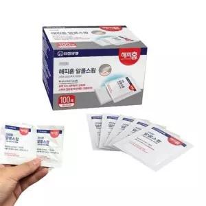 (다올)일회용 알콜스왑 소독솜 100매