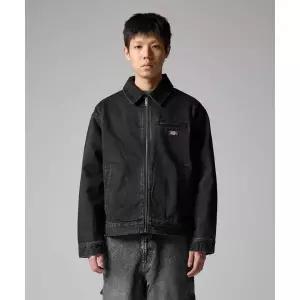 매장정품 DICKIES 디키즈 웨이브 로고 데님 재킷 Black Denim DK0A87R4G29 1814688