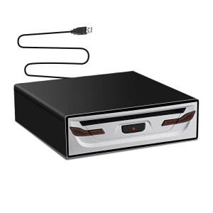 자동차용 휴대용 외장 CD 플레이어 - 플러그 앤 플레이 범용 USB 드라이브 ANDROID 4.4+ /TV /애플호환 PRO /노트북 /데스크탑 플레이와 호환 가능