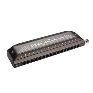 호너 M758601 슈퍼 64 스테인리스 스틸 하모니카