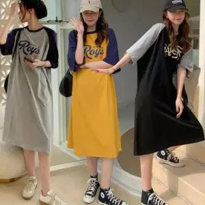 [DW company][DW company] 여성 데일리 나그랑 면 롱원피스 홈원피스 (8554266A)