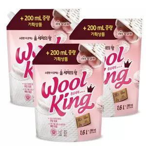 무궁화 울킹 울샴푸 중성세제 1.8L X 3개