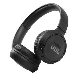 JBL TUNE 510BT: 퓨어베이스 사운드가 있는 무선 온이어 헤드폰 - 블랙