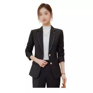 여자 축제 사회자 공연 트로트 의상 정장 세트 노란