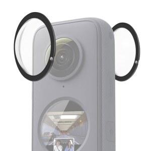 Insta360 One X2용 PULUZ 렌즈 가드 PC 보호 커버, 스티커 케이스 액션 카메라 액세서리