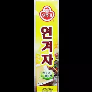 튜브 연겨자 (튜브 오뚜기 100g)X4 칼칼한맛 식당용 잔치용 쫄면용 잡내제거