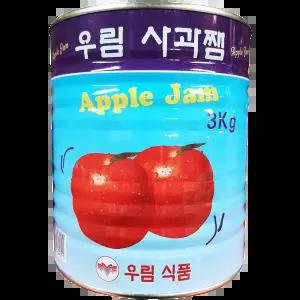 우림 사과잼 3Kg 토스트토핑용 애플잼 디저트용 가정용 토스트전문점