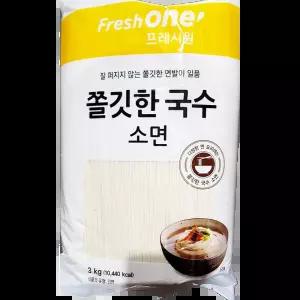 쫄깃수소면 (FO용 3K)X4 면사리 중식당용 국물용 명절용 업소용상품