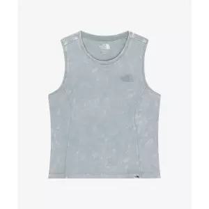 [국내정품] 노스페이스 THE NORTH FACE NT7VS31L 화이트라벨 여성 오버엣지 슬리브리스 BLUE GRAY 122372