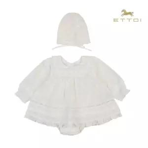 에뜨와 ETTOI 레니아레이스바디수트SET 07T027982/임신,출산,신생아,백일,돌선물,유아드레스 07T027982 103