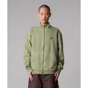 매장정품 DICKIES 디키즈 가먼트 다이드 져지 트랙탑 Olive DIKU251LRJK003OL0 1742199