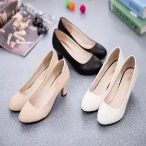 여성구두힐 굽5CM 구두힐 로퍼구두 힐 여자구두 3컬러
