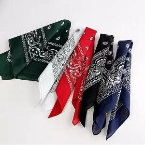 페이즐리 페이즐리 반다나 등산 손수건 스카프 7color-WFMZ0B7