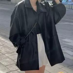 [하프클럽/]여성 오버핏 무지 라이더 재킷 봄 가을 롱 정장 자켓