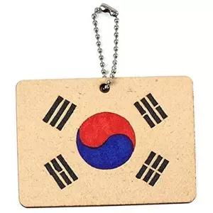 태극기 펜던트 만들기 펜던트 꾸미기 열쇠고리 어린이 교육용 군번줄-WFN1MAA